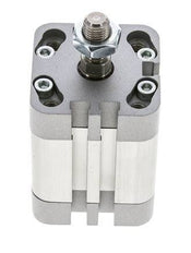 ISO 21287 Compacte Dubbelwerkende Cilinder 32-20mm - Magnetisch - Mannelijke Stang