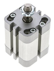 ISO 21287 Compacte Dubbelwerkende Cilinder 32-20mm - Magnetisch - Mannelijke Stang