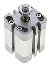 ISO 21287 Compacte Dubbelwerkende Cilinder 32-20mm - Magnetisch - Mannelijke Stang