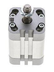 ISO 21287 Compacte Dubbelwerkende Cilinder 32-20mm - Magnetisch - Mannelijke Stang