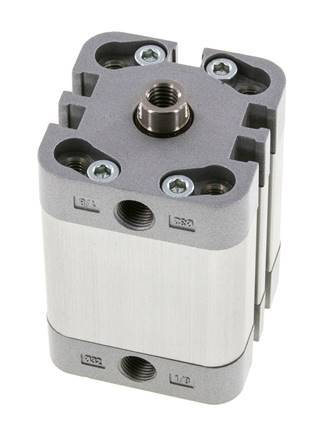 ISO 21287 Compacte Dubbelwerkende Cilinder 32-25mm - Magnetisch