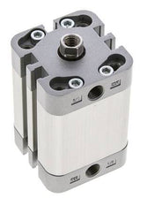 ISO 21287 Compacte Dubbelwerkende Cilinder 32-30mm - Magnetisch