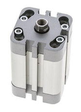ISO 21287 Compacte Dubbelwerkende Cilinder 32-30mm - Magnetisch