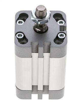 ISO 21287 Compacte Dubbelwerkende Cilinder 32-30mm - Magnetisch - Mannelijke Stang