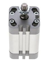 ISO 21287 Compacte Dubbelwerkende Cilinder 32-30mm - Magnetisch - Mannelijke Stang