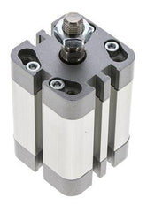 ISO 21287 Compacte Dubbelwerkende Cilinder 32-30mm - Magnetisch - Mannelijke Stang