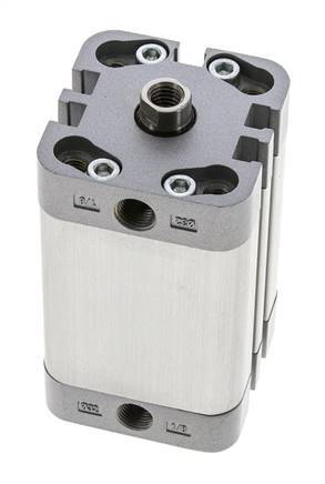 ISO 21287 Compacte Dubbelwerkende Cilinder 32-40mm - Magnetisch