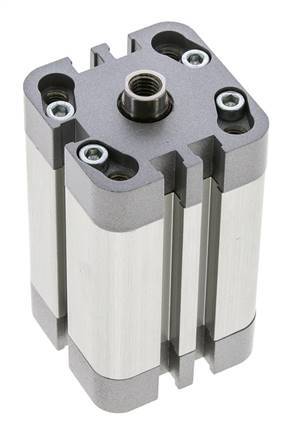 ISO 21287 Compacte Dubbelwerkende Cilinder 32-40mm - Magnetisch