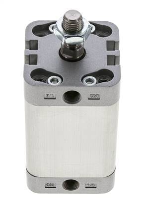 ISO 21287 Compacte Dubbelwerkende Cilinder 32-40mm - Magnetisch - Mannelijke Stang