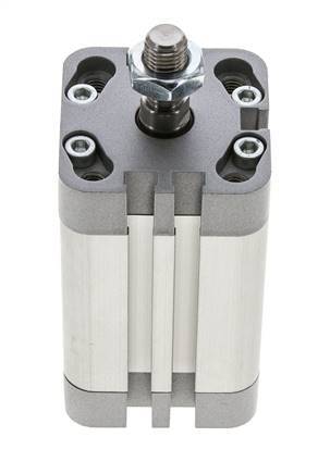ISO 21287 Compacte Dubbelwerkende Cilinder 32-40mm - Magnetisch - Mannelijke Stang