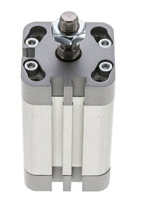 ISO 21287 Compacte Dubbelwerkende Cilinder 32-40mm - Magnetisch - Mannelijke Stang