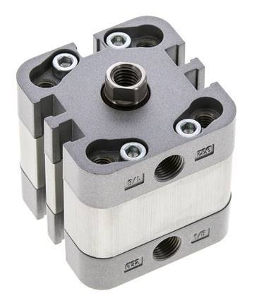 ISO 21287 Compacte Dubbelwerkende Cilinder 32-5mm - Magnetisch