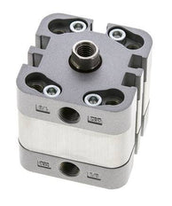 ISO 21287 Compacte Dubbelwerkende Cilinder 32-5mm - Magnetisch