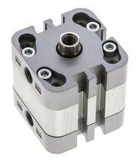 ISO 21287 Compacte Dubbelwerkende Cilinder 32-5mm - Magnetisch