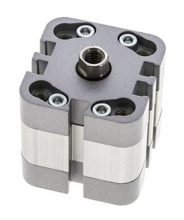 ISO 21287 Compacte Dubbelwerkende Cilinder 32-5mm - Magnetisch