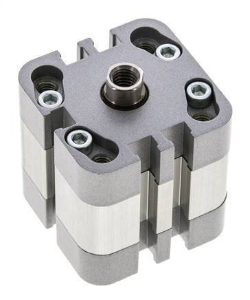 ISO 21287 Compacte Dubbelwerkende Cilinder 32-5mm - Magnetisch