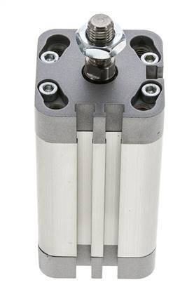 ISO 21287 Compacte Dubbelwerkende Cilinder 32-50mm - Magnetisch - Mannelijke Stang