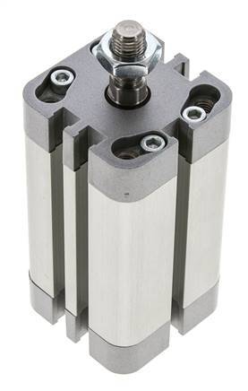 ISO 21287 Compacte Dubbelwerkende Cilinder 32-50mm - Magnetisch - Mannelijke Stang