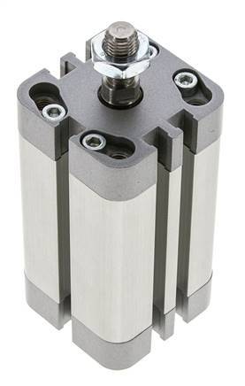 ISO 21287 Compacte Dubbelwerkende Cilinder 32-50mm - Magnetisch - Mannelijke Stang