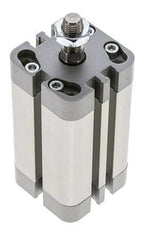 ISO 21287 Compacte Dubbelwerkende Cilinder 32-50mm - Magnetisch - Mannelijke Stang