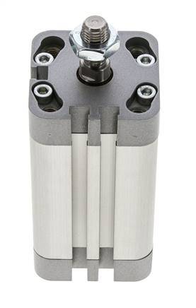 ISO 21287 Compacte Dubbelwerkende Cilinder 32-50mm - Magnetisch - Mannelijke Stang