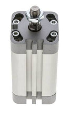 ISO 21287 Compacte Dubbelwerkende Cilinder 32-50mm - Magnetisch - Mannelijke Stang