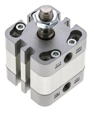 ISO 21287 Compacte Dubbelwerkende Cilinder 32-5mm - Magnetisch - Mannelijke Stang