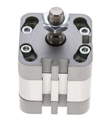 ISO 21287 Compacte Dubbelwerkende Cilinder 32-5mm - Magnetisch - Mannelijke Stang