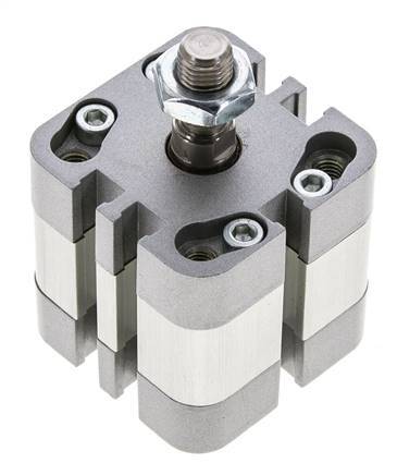 ISO 21287 Compacte Dubbelwerkende Cilinder 32-5mm - Magnetisch - Mannelijke Stang