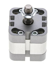 ISO 21287 Compacte Dubbelwerkende Cilinder 32-5mm - Magnetisch - Mannelijke Stang