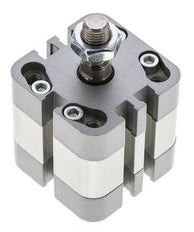 ISO 21287 Compacte Dubbelwerkende Cilinder 32-5mm - Magnetisch - Mannelijke Stang