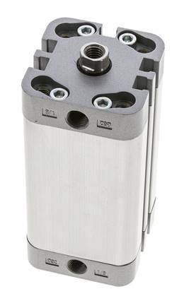 ISO 21287 Compacte Dubbelwerkende Cilinder 32-60mm - Magnetisch