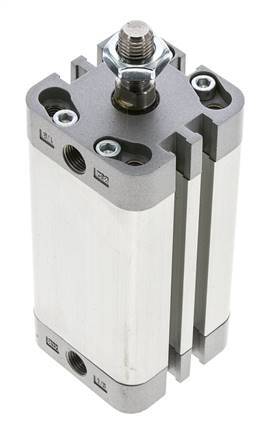 ISO 21287 Compacte Dubbelwerkende Cilinder 32-60mm - Magnetisch - Mannelijke Stang