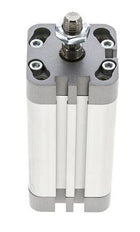 ISO 21287 Compacte Dubbelwerkende Cilinder 32-60mm - Magnetisch - Mannelijke Stang