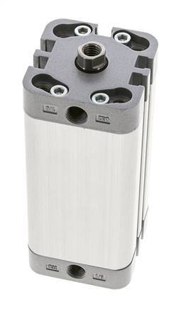 ISO 21287 Compacte Dubbelwerkende Cilinder 32-70mm - Magnetisch