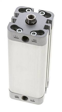 ISO 21287 Compacte Dubbelwerkende Cilinder 32-80mm - Magnetisch