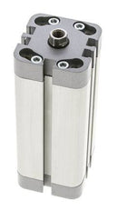 ISO 21287 Compacte Dubbelwerkende Cilinder 32-80mm - Magnetisch