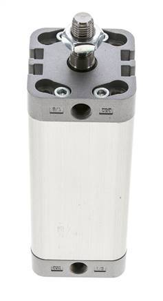 ISO 21287 Compacte Dubbelwerkende Cilinder 32-80mm - Magnetisch - Mannelijke Stang