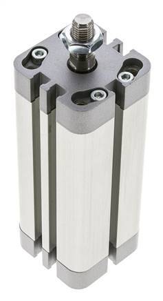 ISO 21287 Compacte Dubbelwerkende Cilinder 32-80mm - Magnetisch - Mannelijke Stang