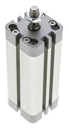 ISO 21287 Compacte Dubbelwerkende Cilinder 32-80mm - Magnetisch - Mannelijke Stang