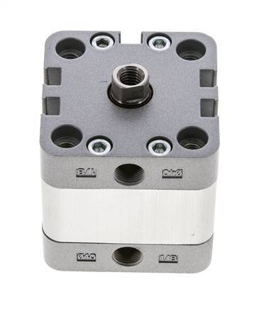ISO 21287 Compacte Dubbelwerkende Cilinder 40-10mm - Magnetisch