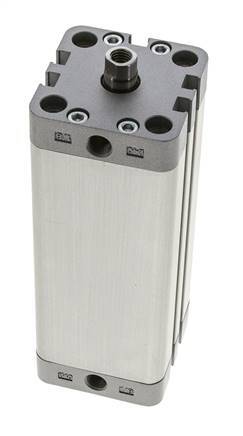 ISO 21287 Compacte Dubbelwerkende Cilinder 40-100mm - Magnetisch