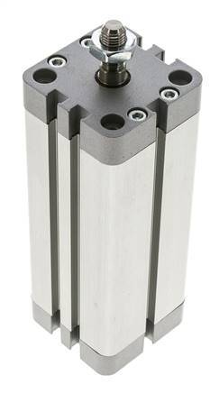 ISO 21287 Compacte Dubbelwerkende Cilinder 40-100mm - Magnetisch - Mannelijke Stang