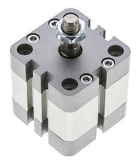 ISO 21287 Compacte Dubbelwerkende Cilinder 40-10mm - Magnetisch - Mannelijke Stang