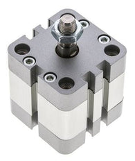 ISO 21287 Compacte Dubbelwerkende Cilinder 40-10mm - Magnetisch - Mannelijke Stang