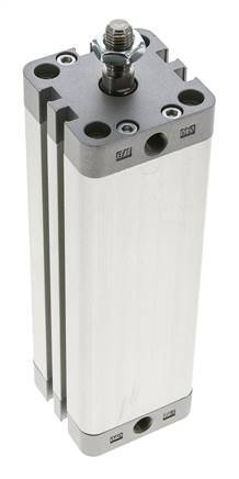 ISO 21287 Compacte Dubbelwerkende Cilinder 40-125mm - Magnetisch - Mannelijke Stang