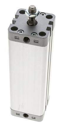 ISO 21287 Compacte Dubbelwerkende Cilinder 40-125mm - Magnetisch - Mannelijke Stang