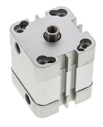 ISO 21287 Compacte Dubbelwerkende Cilinder 40-15mm - Magnetisch