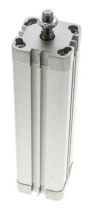 ISO 21287 Compacte Dubbelwerkende Cilinder 40-150mm - Magnetisch - Mannelijke Stang