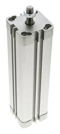ISO 21287 Compacte Dubbelwerkende Cilinder 40-150mm - Magnetisch - Mannelijke Stang